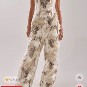 AKIRA FLINTSTONES FUR PANTS Size M